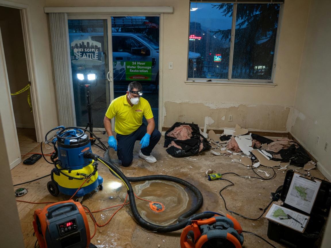 water damage restoration in Maple Valley
