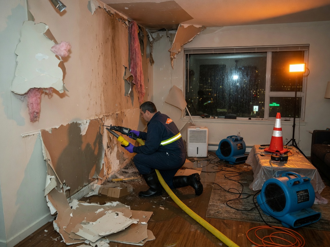 water damage restoration in Kingston