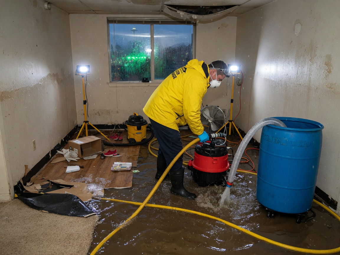 water damage restoration in Ravensdale