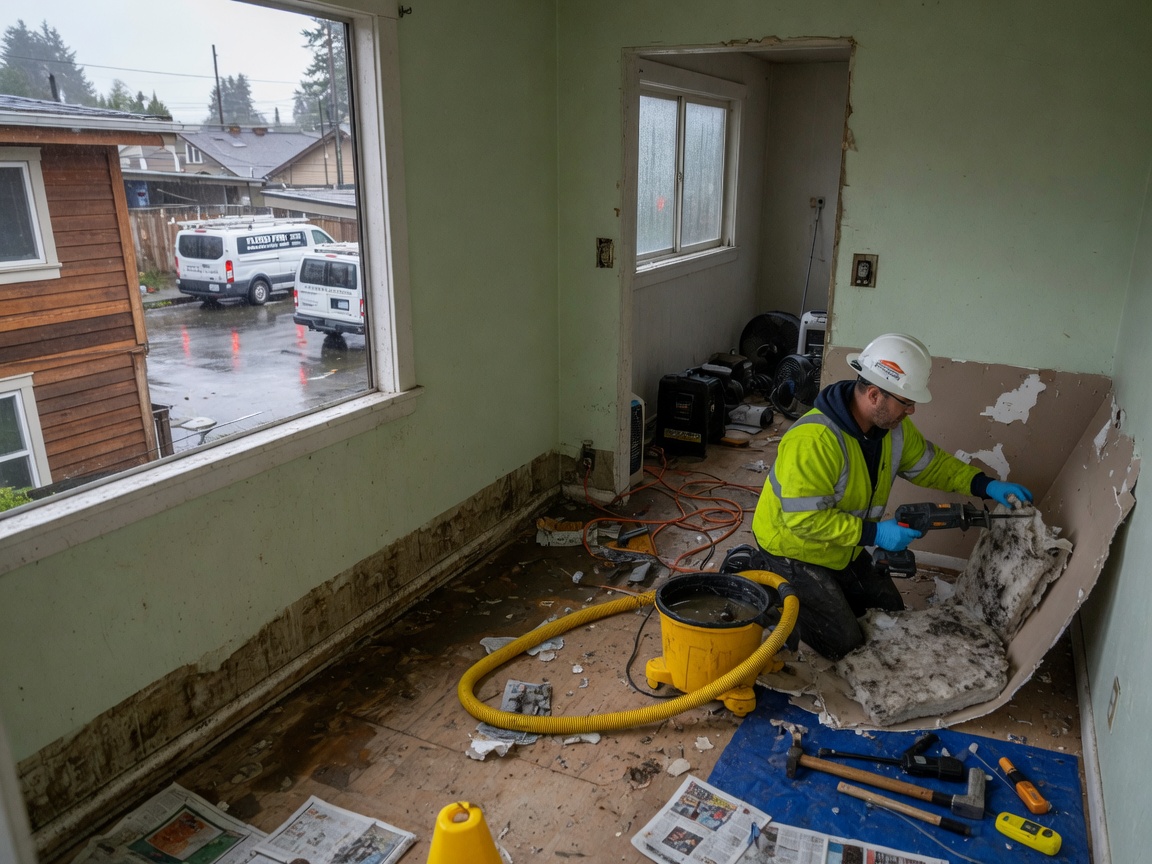 water damage restoration in Kent