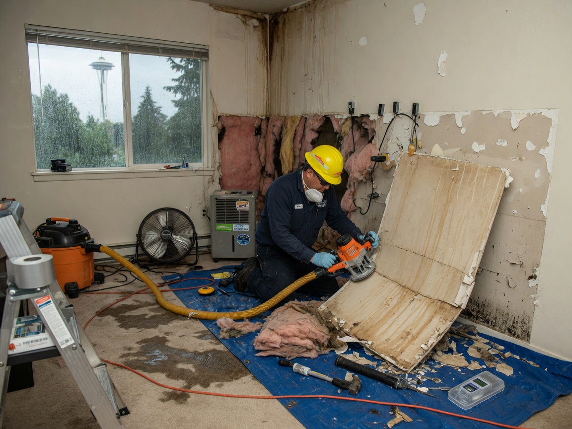 water damage restoration in Black Diamond
