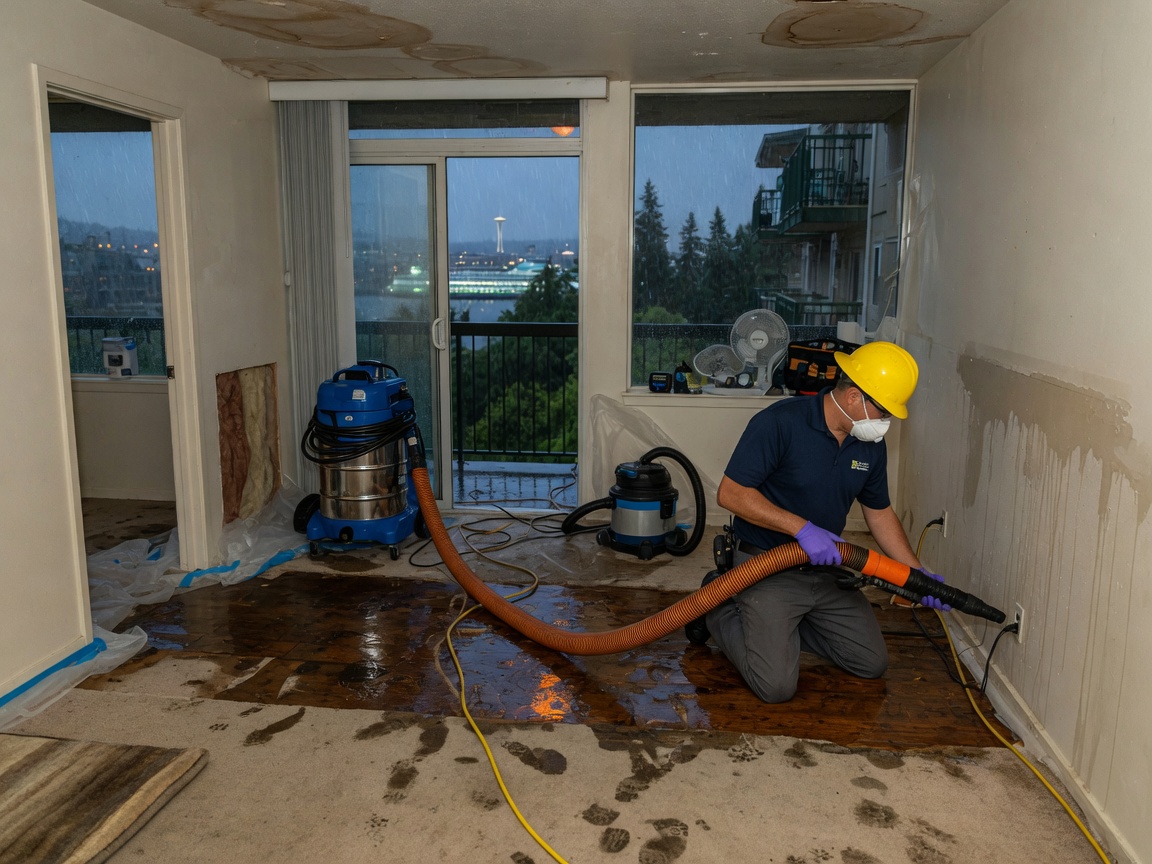 water damage restoration in Sultan